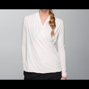Lululemon wrap long sleeve shirt